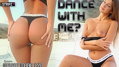 Dance With Me - Beautiful Young Babe Solo Striptease With Melena Maria Rya