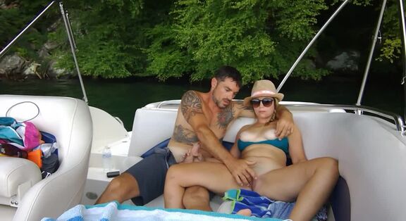 Some public fun on the boat. 